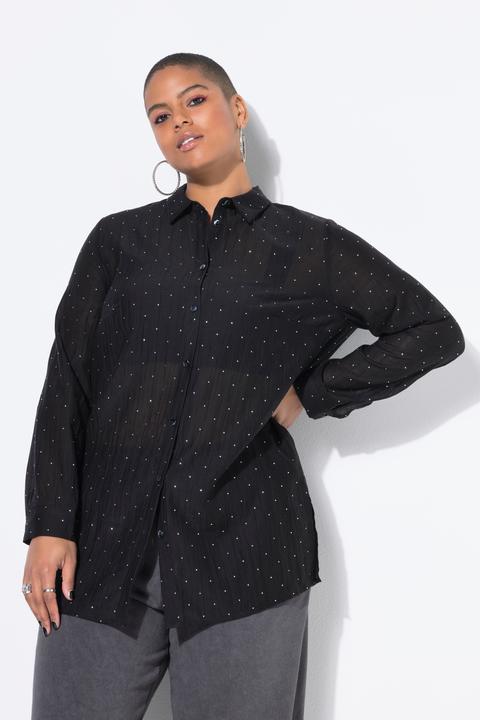 Immagine prodotto Studio Untold Camicia dal taglio squadrato con brillantini (46, 48)