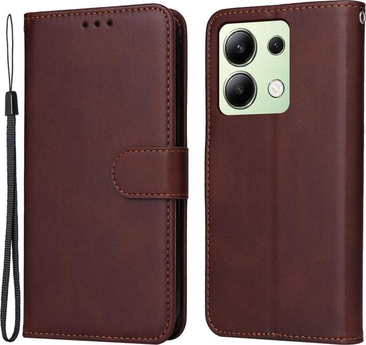 Produktbild Cover-Discount Xiaomi Redmi Note 13 4G - Premium Handyhülle Etui braun (Xiaomi Redmi Note 13 4G)