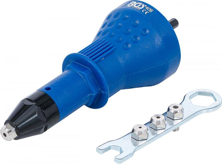 Actual product image BGS Blind Rivet Attachment 2.4 - 3.2 - 4.0 - 4.8 mm
