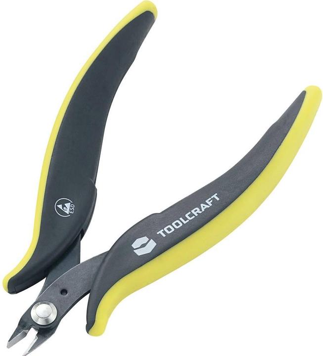 Actual product image Toolcraft ESD electronics crimping pliers (128 mm)