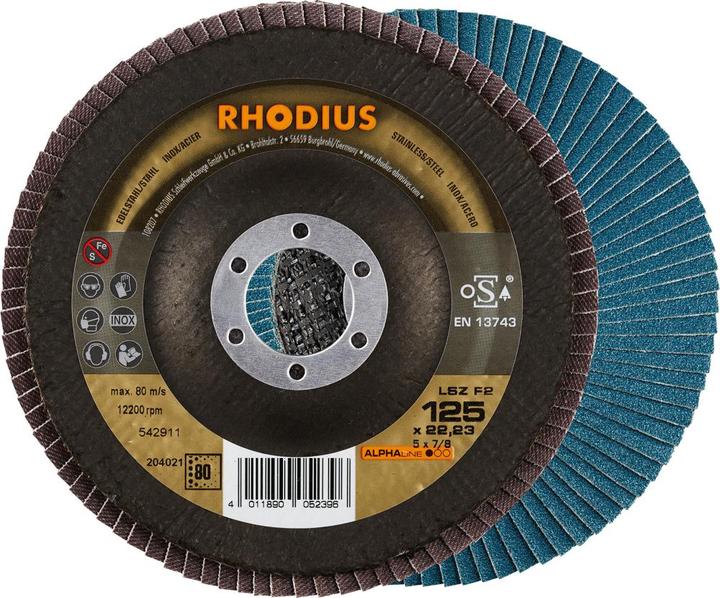 Actual product image Rhodius Fächerschleifscheibe