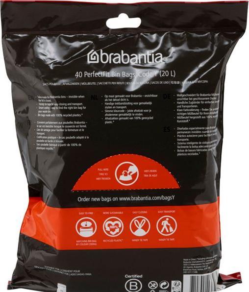 Produktbild Brabantia PerfectFit Bags (40 x, 20 l)
