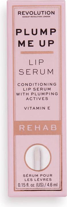 Image du produit Makeup Revolution Rehab Plump Me Up Orange Glaze Lip Serum - Sérum nourrissant pour les lèvres - 4.6ml (4.60 ml)