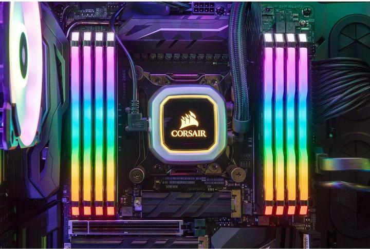 Productafbeelding Corsair Vengeance RGB Pro (2 x 16GB, 3200 MHz, DDR4 RAM, DIMM 288 pin)