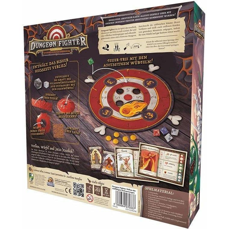 Horrible Guild Multicolore Hr046 - Dungeon Fighter: Volcano Of Multiple Burns, 1-6 Giocatori, 10 Anni (Edizione En) (Tedesco, 1 - 6 Giocatori)