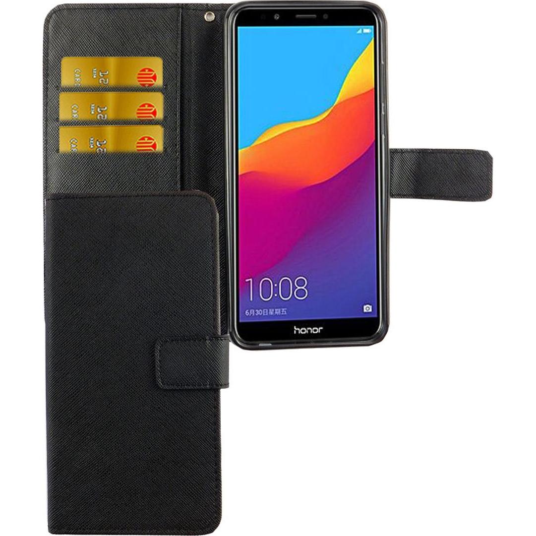 Thumbnail - König Design Hülle Handy Schutz für Huawei Honor 7C Case Cover Tasche Wallet Etui Handyhülle (Honor 7c), Smartphone Hüll...