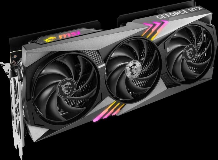 Actual product image MSI GeForce RTX 4070 GAMING X TRIO (12 GB)