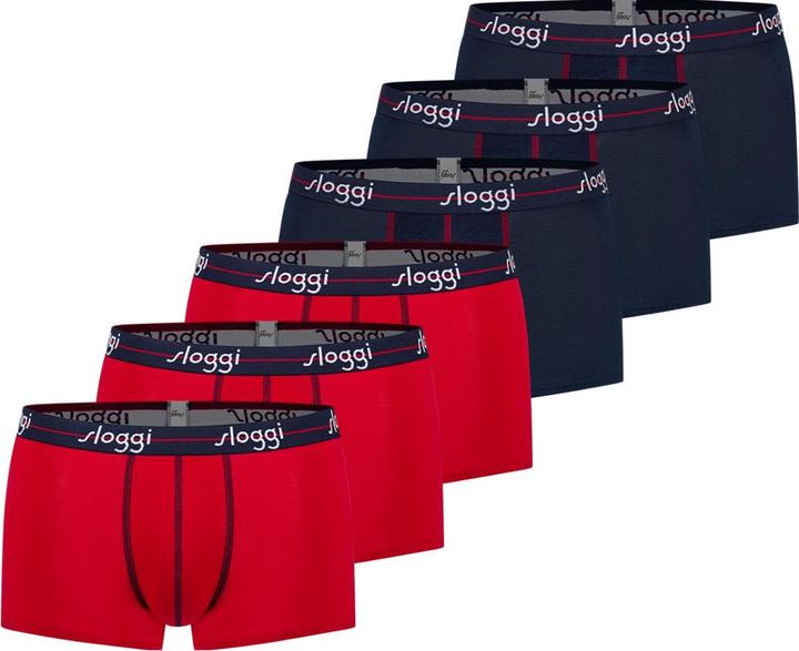 Produktbild Sloggi 6er Pack Start Hipster Short / Pant (M, 6er Pack)