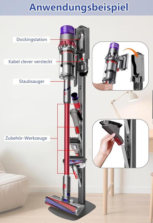 Produktbild Jupeli Staubsauger-Ständer für Dyson