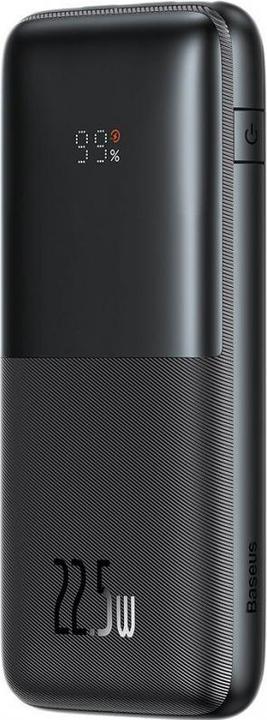 Produktbild Baseus Powerbank Bipow Pro 10000mAh, 2xUSB, USB-C, 22.5W (black) (10000 mAh, 22.50 W, 37 Wh)