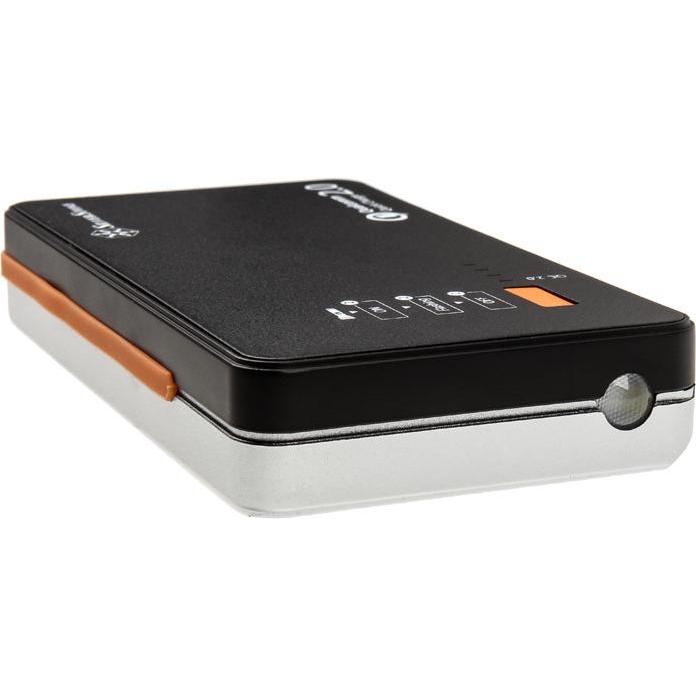 Thumbnail - Adata Silverstone PowerPack (10000 mAh, 37 Wh), Powerbank, Schwarz, Silber