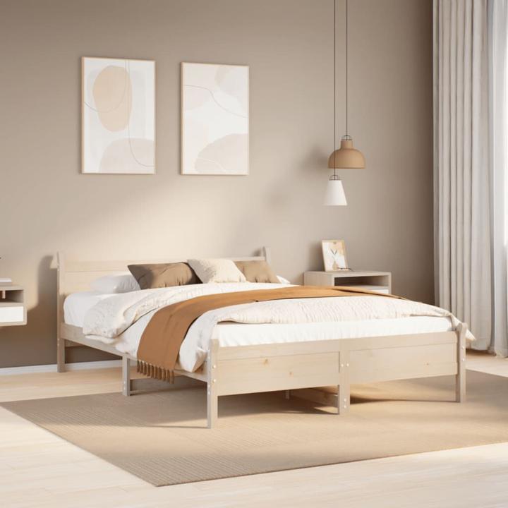Produktbild vidaXL Bettgestell (140 x 200 cm)