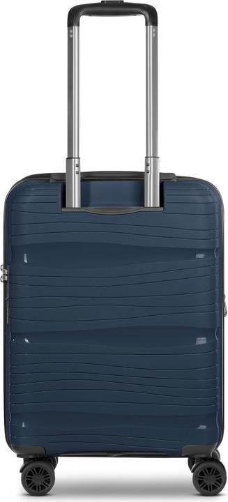 Actual product image D&N Travel Line 4300-Plus 4-wheel cabin trolley S 55 cm with stretch fold (37 l)