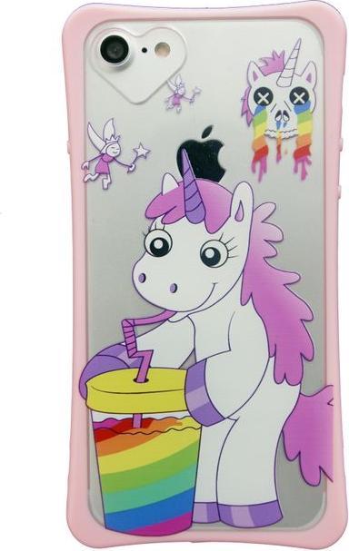 Produktbild MU Style Rosa Einhorn Hülle (Apple iPhone 7 Plus, Apple iPhone 8 Plus)