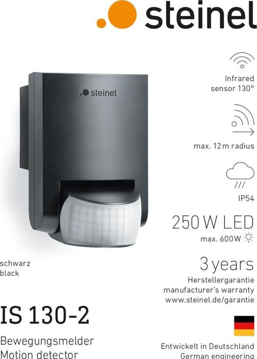 Produktbild Steinel Wand PIR-Bewegungsmelder 66022 (12 m)