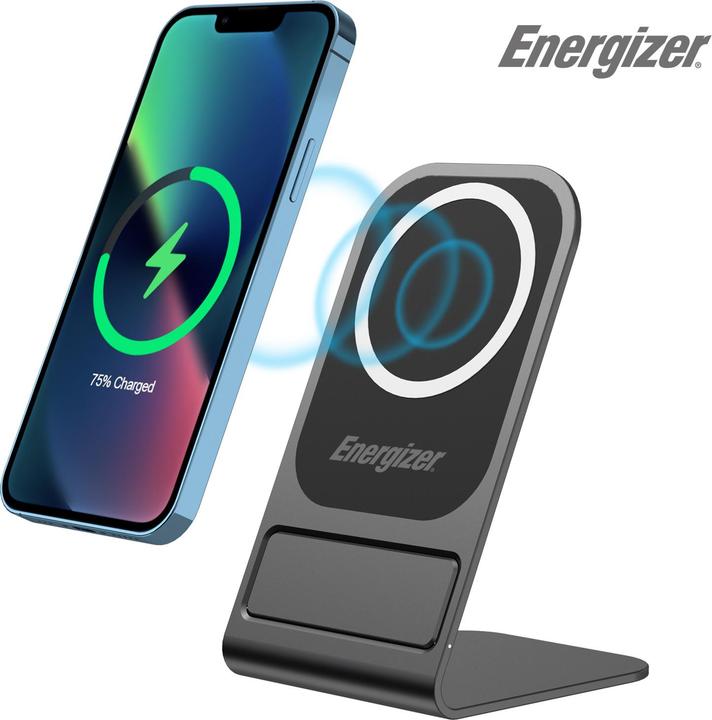 Actual product image Energizer Wireless Magnetic/Tray Stand Charger Stand Nero (15 W)