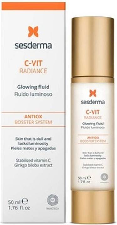 Actual product image Sesderma C-Vit Radiance Glowing Fluid (50 ml) (50 ml, Face gel)