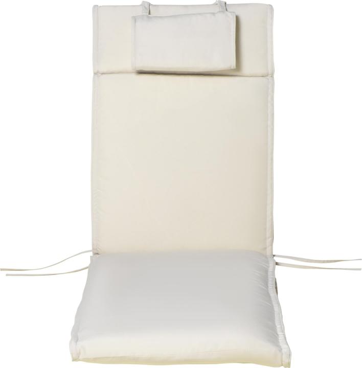 Immagine prodotto Outsunny Cuscino per sdraio con cuscino (198 x 53 x 5 cm)