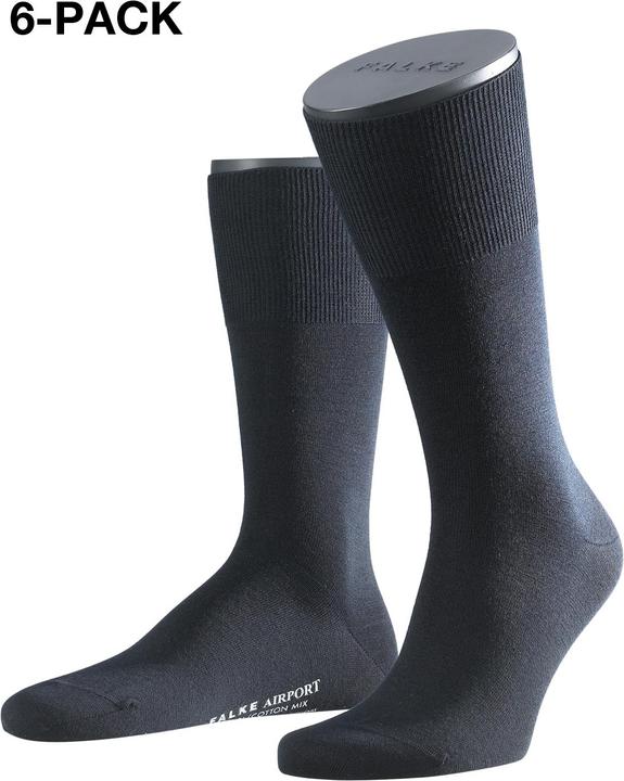 Immagine prodotto Falke 6-Pack Airport dark navy (confezione da 6, 41 - 42)