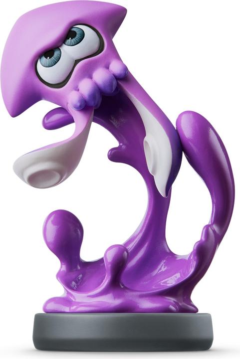 Nintendo amiibo Splatoon Tintenfisch (Neon-Lila) (3DS, Wii U, Switch)