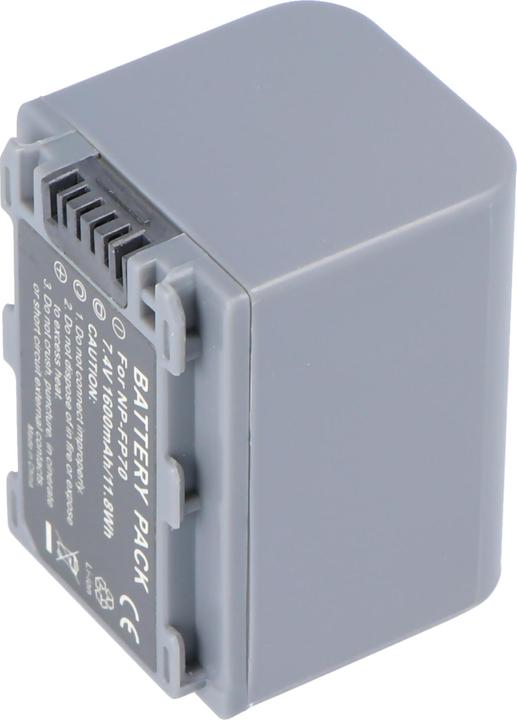 Actual product image AccuCell Sony NP-FP60 Camcorder Battery (Camera battery)