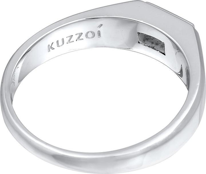 Immagine prodotto Kuzzoi Anello Uomo Topazio Semplice Elegante Argento 925 (60, 925 Argento)