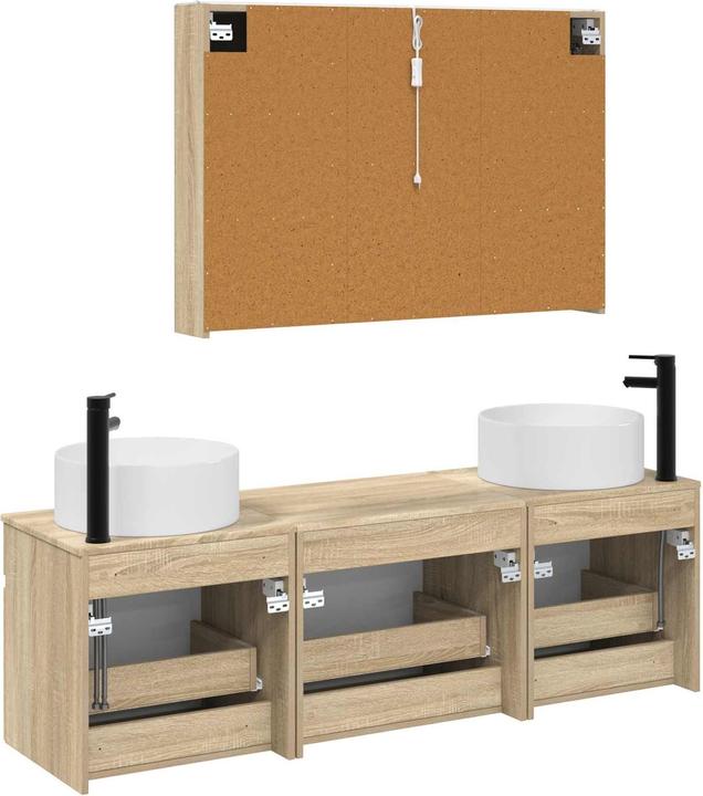 Produktbild vidaXL Moderner Badezimmerschrank