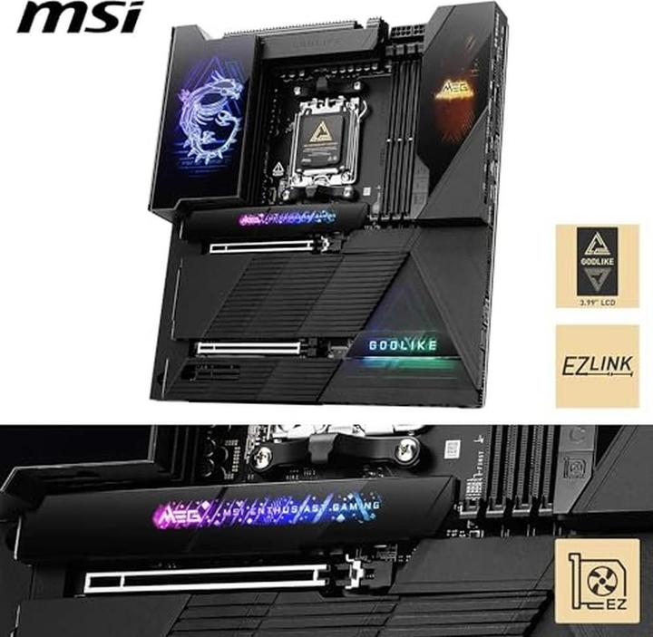 Image du produit MSI MEG X870E GODLIKE (AM5, AMD X870E, E-ATX)