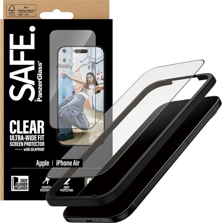 Actual product image PanzerGlass Safe. (1 pcs., Apple iPhone Air)