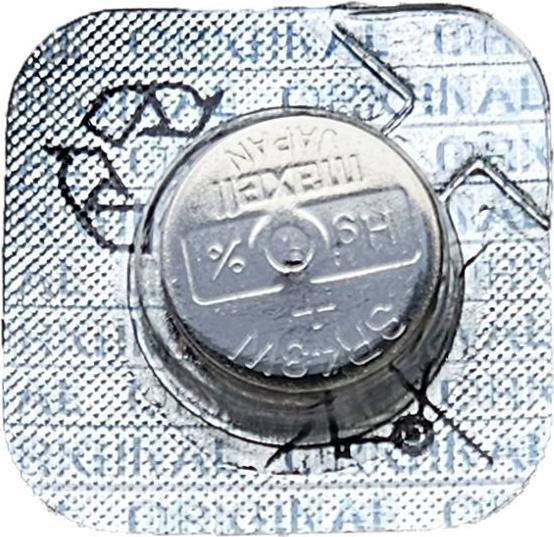 Actual product image Maxell 386 / SR43W - Watch battery (1 pcs., SR43, 125 mAh)