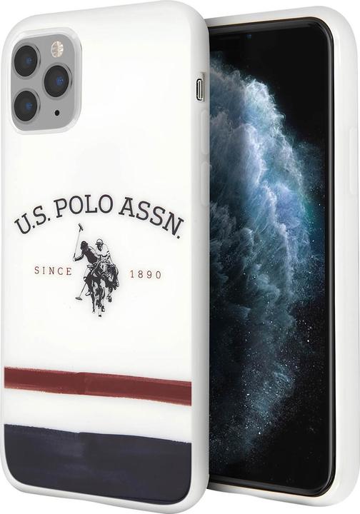 Produktbild U.S. Polo H4532 Tricolor Stripes Case (Apple iPhone 11 Pro)