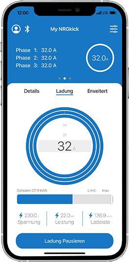 Image du produit NRGkick 32A Pure GSM/GPS/SIM Standard 7,5m WLAN (Type 2, 22 kW, 32 A, CEE 32)