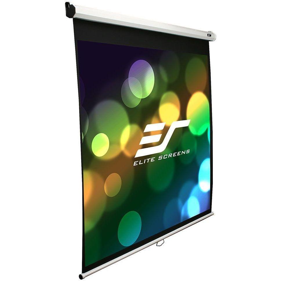 Thumbnail - Elite Screens Manual (119.69", 4:3), Leinwand, Weiss