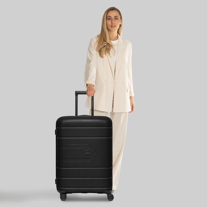 Immagine prodotto Redolz Essentials 11 4 Rollen Trolley 66 cm mit Dehnfalte (80 l)