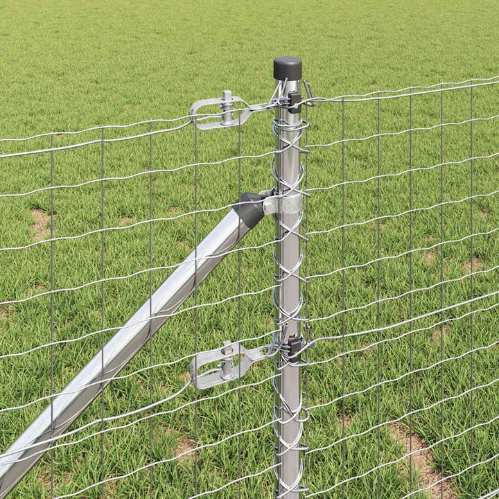 Produktbild VidaXL Verzinkte Stahlzaunpfosten