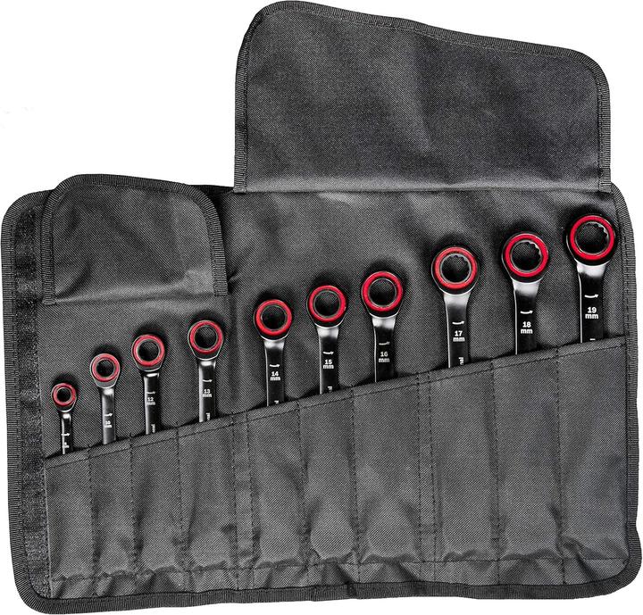 Produktbild Bosch Professional 10 teiliges Set Schraubenschlüssel (19 mm, 12 mm, 14 mm, 16 mm, 10 mm, 18 mm, 17 mm, 15 mm, 8 mm, 13 mm)