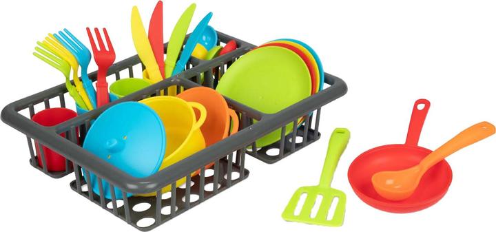 Immagine prodotto Toi-Toys Home Food Geschirrständer mit Besteck und Pfannen, 27-tlg.
