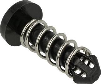 Produktbild Delock Kühlkörper-Einrastnieten - Schwarz (Packung mit 10)