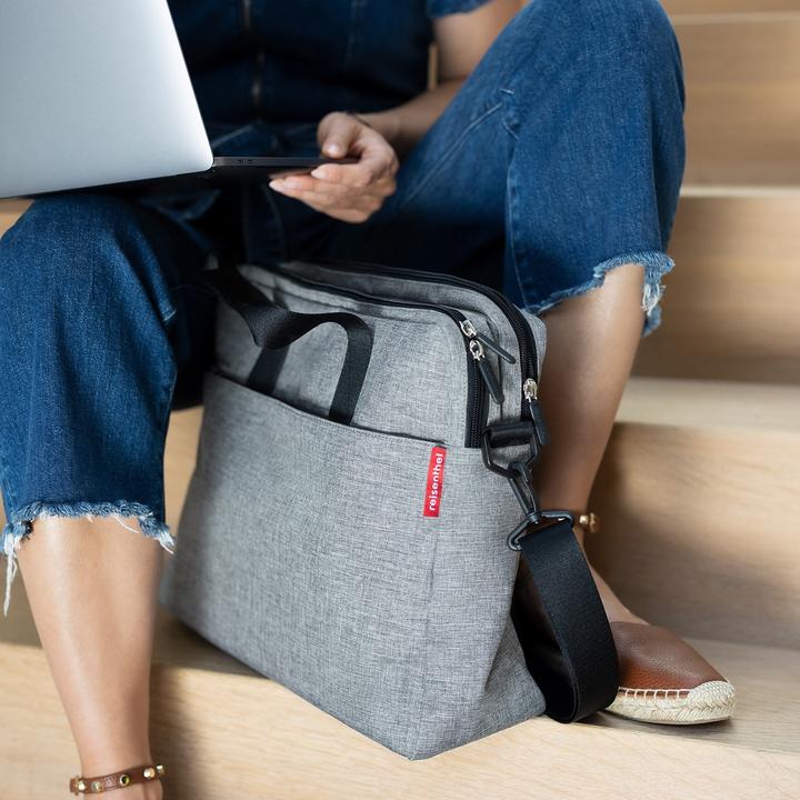 Produktbild reisenthel Notebooktasche Workbag Canvas Twist Silver 15 (15", Universal)