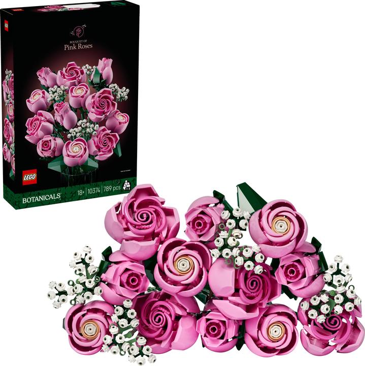 Immagine prodotto LEGO Bouquet di rose rosa (10374, LEGO Botanicals)