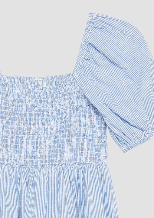 Immagine prodotto S.Oliver Kleid Kurzes Baumwollkleid mit Smok-Details und Puffärmeln (134)