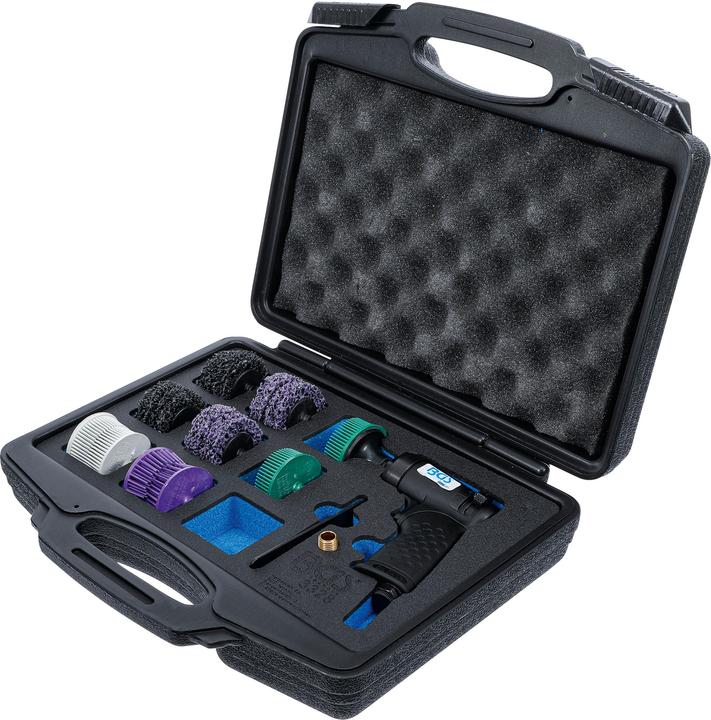 Produktbild BGS Druckluft-Borstenschleifer-Satz 17-tlg. (Walzenschleifer, 224 W)