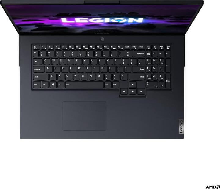Actual product image Lenovo Legion 5 17ACH6H (17.30", AMD Ryzen 5 5600H, 16 GB, 512 GB, DE)