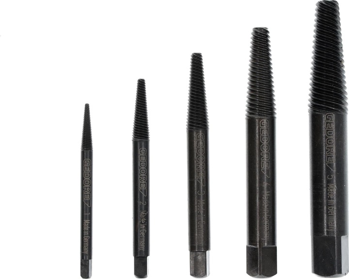 Actual product image Gedore Screw extractor set