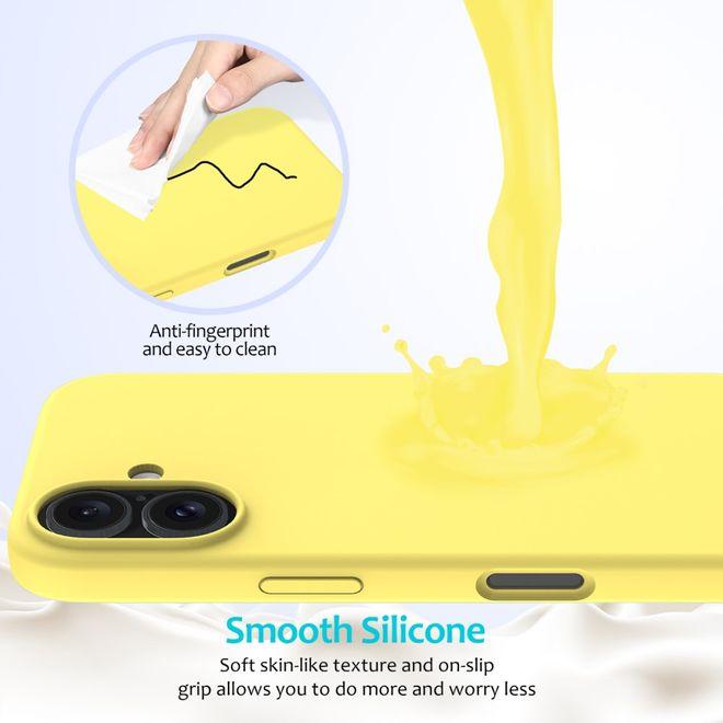 Actual product image MU Classic Liquid Silicone Series (Apple iPhone 16)