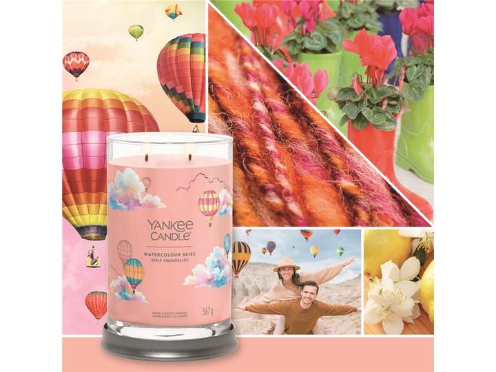 Produktbild Yankee Candle Duftkerze Watercolour Skies Signature Large Tumbler