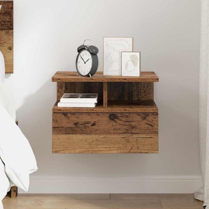 Immagine prodotto vidaXL Schwebender Nachttisch (31 x 40 x 28 cm)
