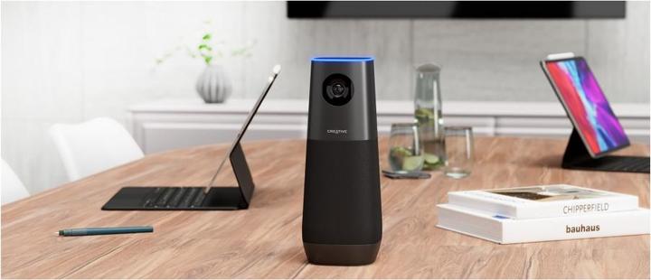 Actual product image Creative Live! Meet 4k (black, 4K, 4 omnidirectional microphones) (8.29 Mpx)