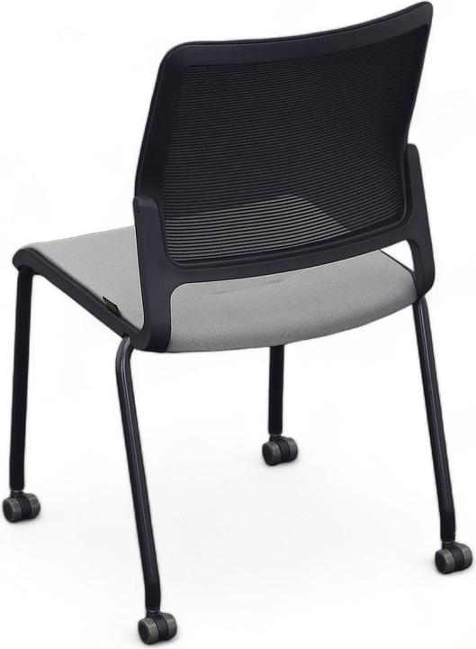 Actual product image Sitag 4-Fuss Stühle SitagXilium Mesh Grau ohne Armlehnen, Neu (48 cm)