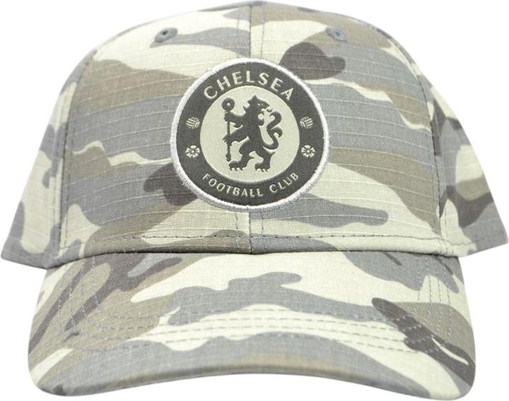 Actual product image Chelsea FC Camo Baseball Cap (One size)